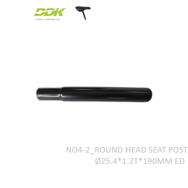 NO4-2_ROUND HEAD SEAT POST Ø25.4*1.2T*190MM ED
