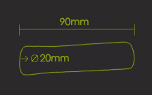 saddle size
