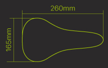 saddle size