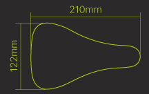 saddle size