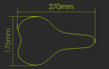 saddle size