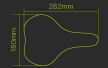 saddle size
