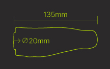 saddle size