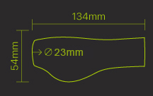 saddle size