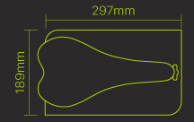 saddle size