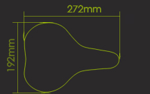 saddle size