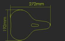 saddle size