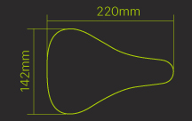 saddle size