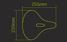 saddle size