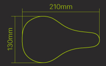 saddle size