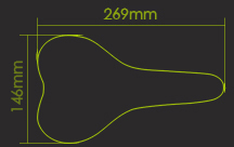 saddle size