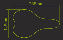 saddle size