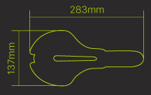saddle size