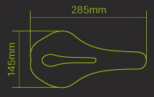 saddle size