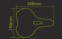 saddle size