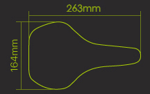 saddle size