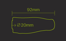 saddle size